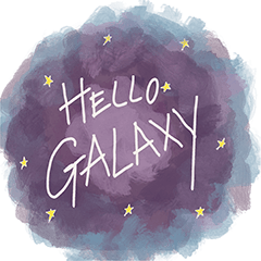 Hello space galaxy