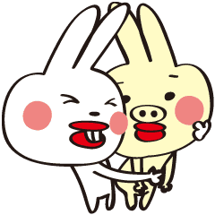 うさぎのサッちゃんとブータロー2 Line スタンプ Line Store