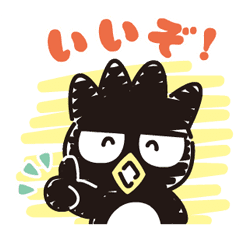 Bad Badtz Maru Hand Drawn Stickers Line Stickers Line Store