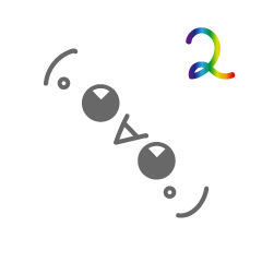 Emoji cloud 2 Rainbow