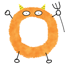 鬼のオニオンフライ Line スタンプ Line Store