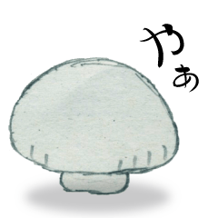 Cap of a mushroom