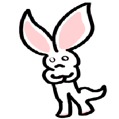 Thin Fine rabbit
