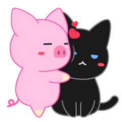 Pig Kkuu & Cat Syuu