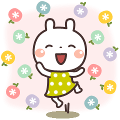 うさぎの大人可愛いスタンプ♥日常♥ - LINE スタンプ | LINE STORE