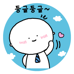 Daily stickers with Shiroro(Korean)
