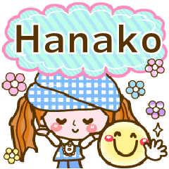 Pop & Cute girl4 "Hanako"