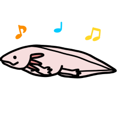 Daily life of Axolotl (Animated)