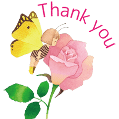 永田萠 花と妖精のスタンプ Line スタンプ Line Store 永田萠 花と妖精のスタンプ Line スタンプ Line Store