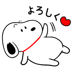 Line 官方贴图 Snoopy Intense Stickers