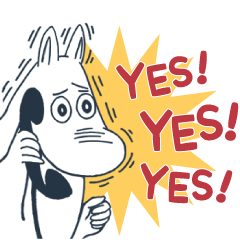 Moomin Intense Stickers