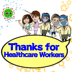Thanks for healthcare worker,vaccination