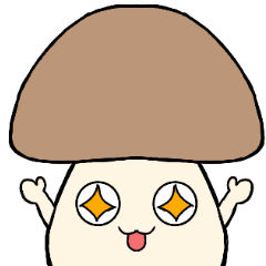 I am cute mushroom.