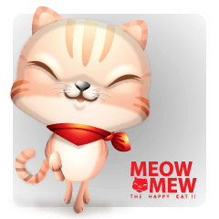 MEW-MEOW... [The Happy Cat]