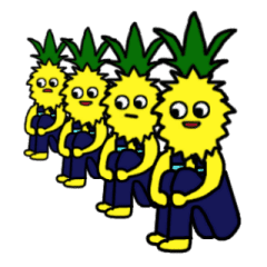 パイナップル人 Part2 Line スタンプ Line Store パイナップル人 Part2 Line スタンプ Line Store