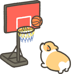 Basketball Corgi Animation Stickers Line Stickers Line Store Basketball Corgi Animation Stickers Line Stickers Line Store