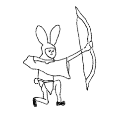 Rabbit soldier