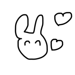 うさぎがんばります