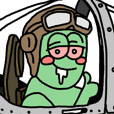 Green babe-Flight mode
