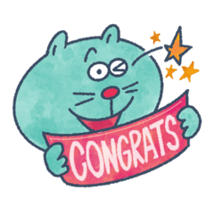 Cat's "Congratulations"
