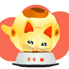 The lucky cat animation sticker