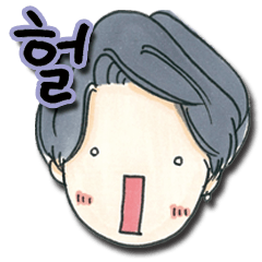 Korean Sticker of Darling(Korean ver.2)