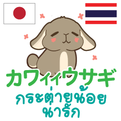 Cutie Rabbit Thai&Japanese