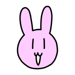 Rabbit pictograph