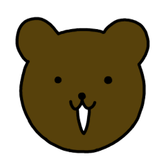 Bear pictograph