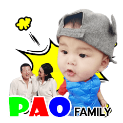 PAO Family Sticker