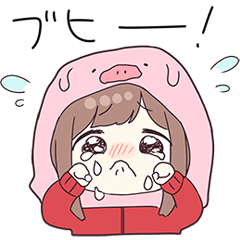 ジャージちゃん16(子豚)
