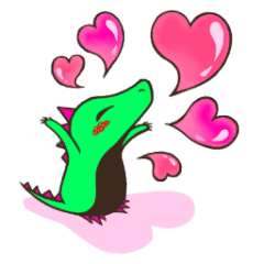 ピンク角の恐竜 Line スタンプ Line Store ピンク角の恐竜 Line スタンプ Line Store