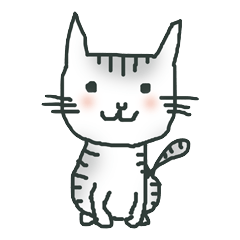 tabby cats Sticker