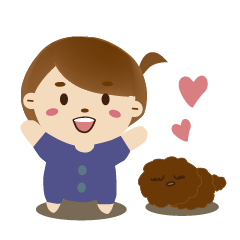 Puppy qq and girl's super daily life