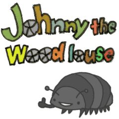 Johnny the woodlouse sticker1