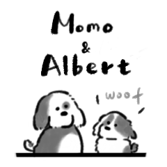 Momo & Albert 狗狗