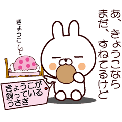 Kyouko's rabbit