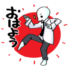 Suit boy kuchibashi-kun's daily life