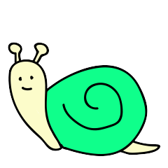 Heartwarming snail