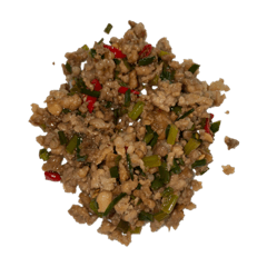 Thai minced stir fry pork