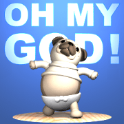 Innocent pug (Movie 06)