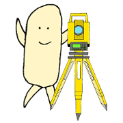 Sticker of land house researcher Oharu