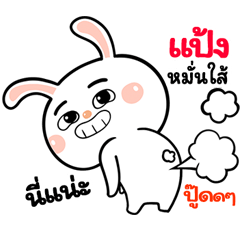 I'm  Pang Rabbit cute Sticker V.1