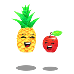Pineapple and Apple