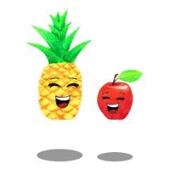 Pineapple and Apple