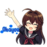 Mirai Chibi - Greetings
