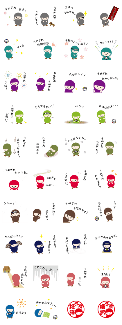 NAME NINJA "UMEZAWA"