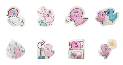 pink little