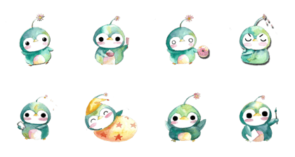 World of penguin.