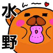 Stickers from Mizuno with love